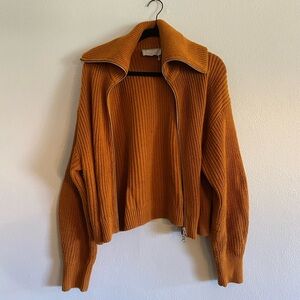 Everlane Full Zip Sweater- Organic Cotton